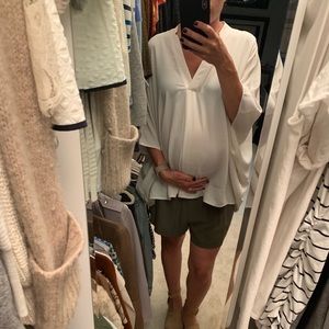 Hatch collection short sleeve blouse